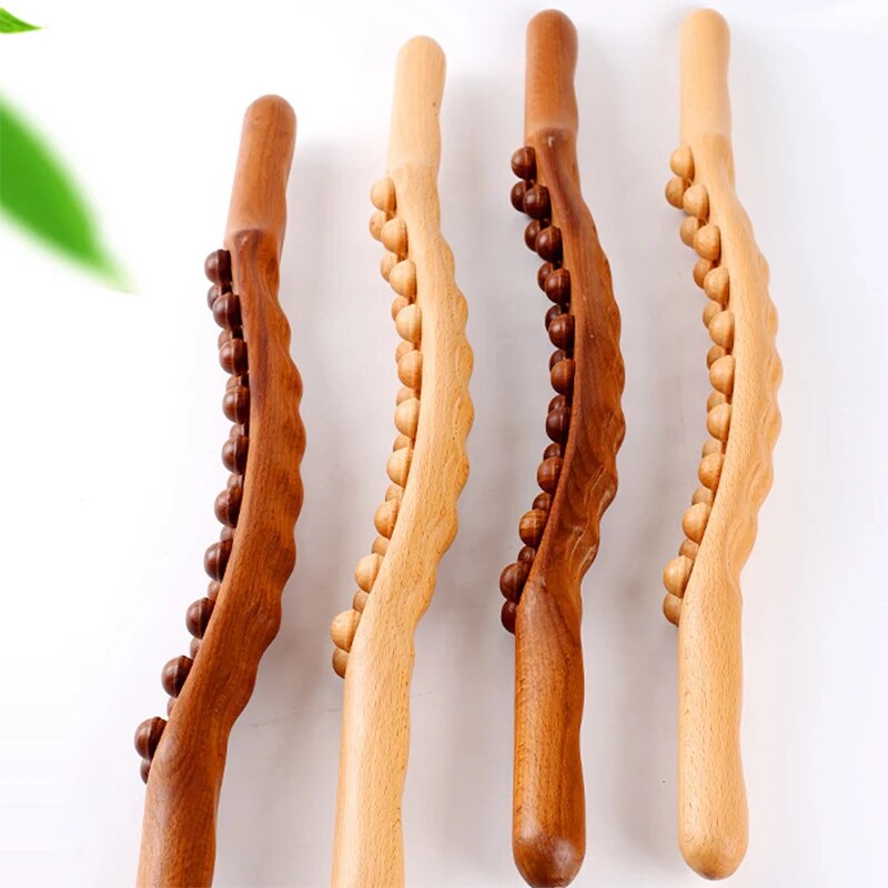 20 Beads Gua Sha Massage Stick