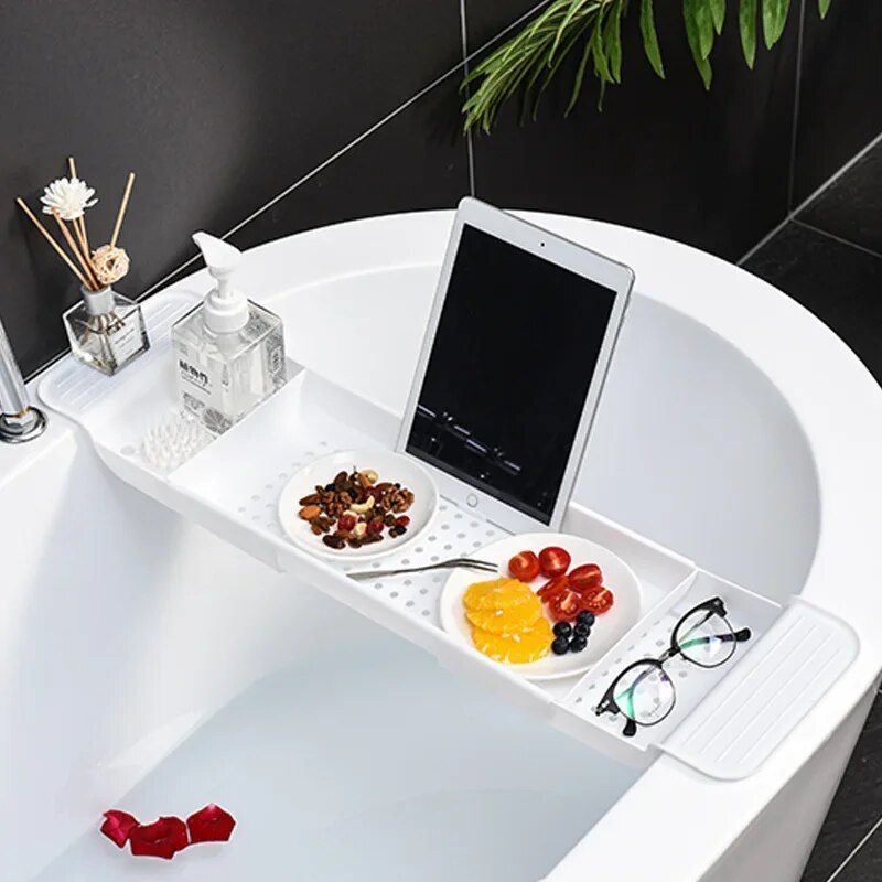 Extendable Bathtub Tray