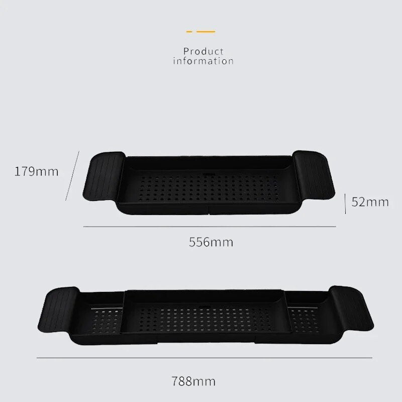 Extendable Bathtub Tray