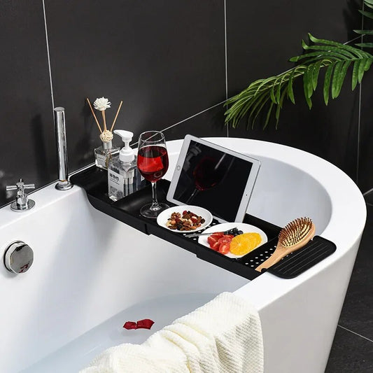 Extendable Bathtub Tray